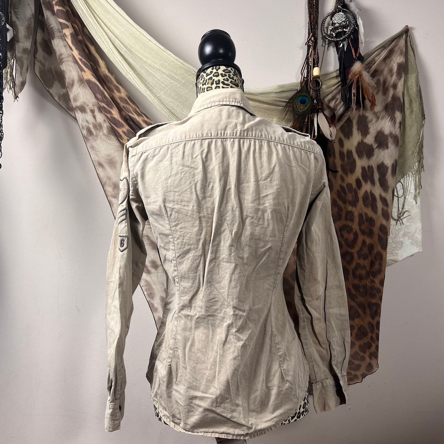 Hysteric Glamour Military Patches Shirt