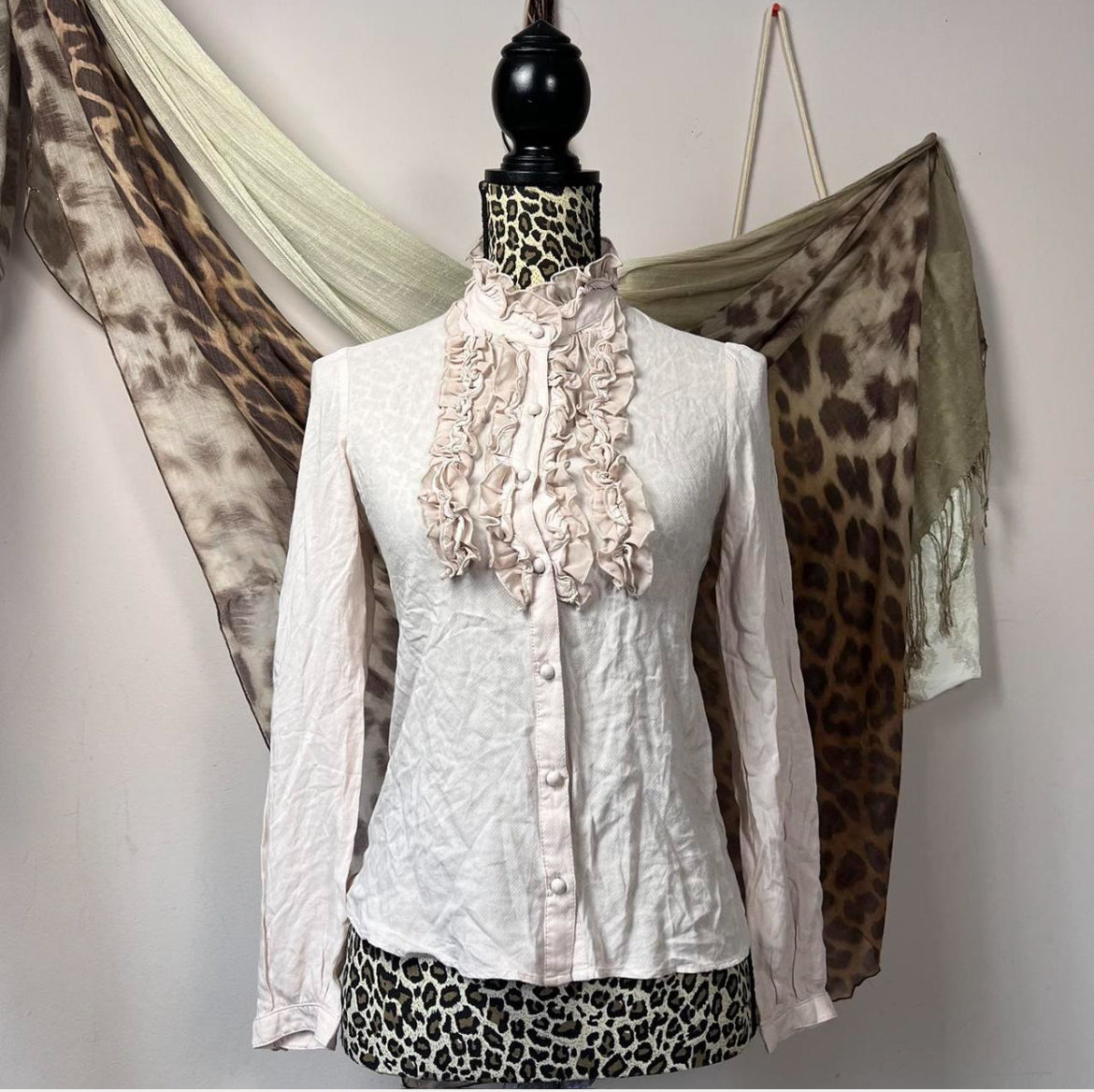 Japanese Brand Ruffle Shirt