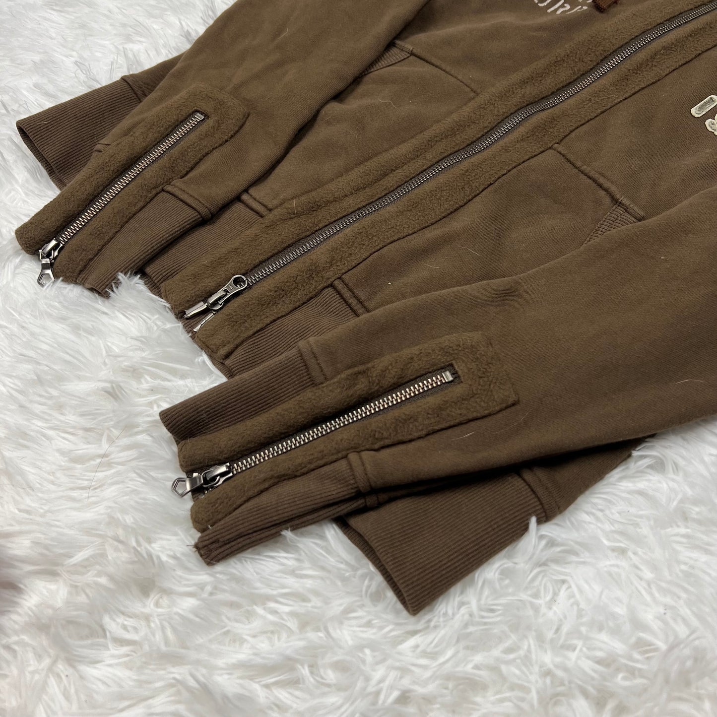 Japanese Brand 291295=homme Military Zip Up Hoodie