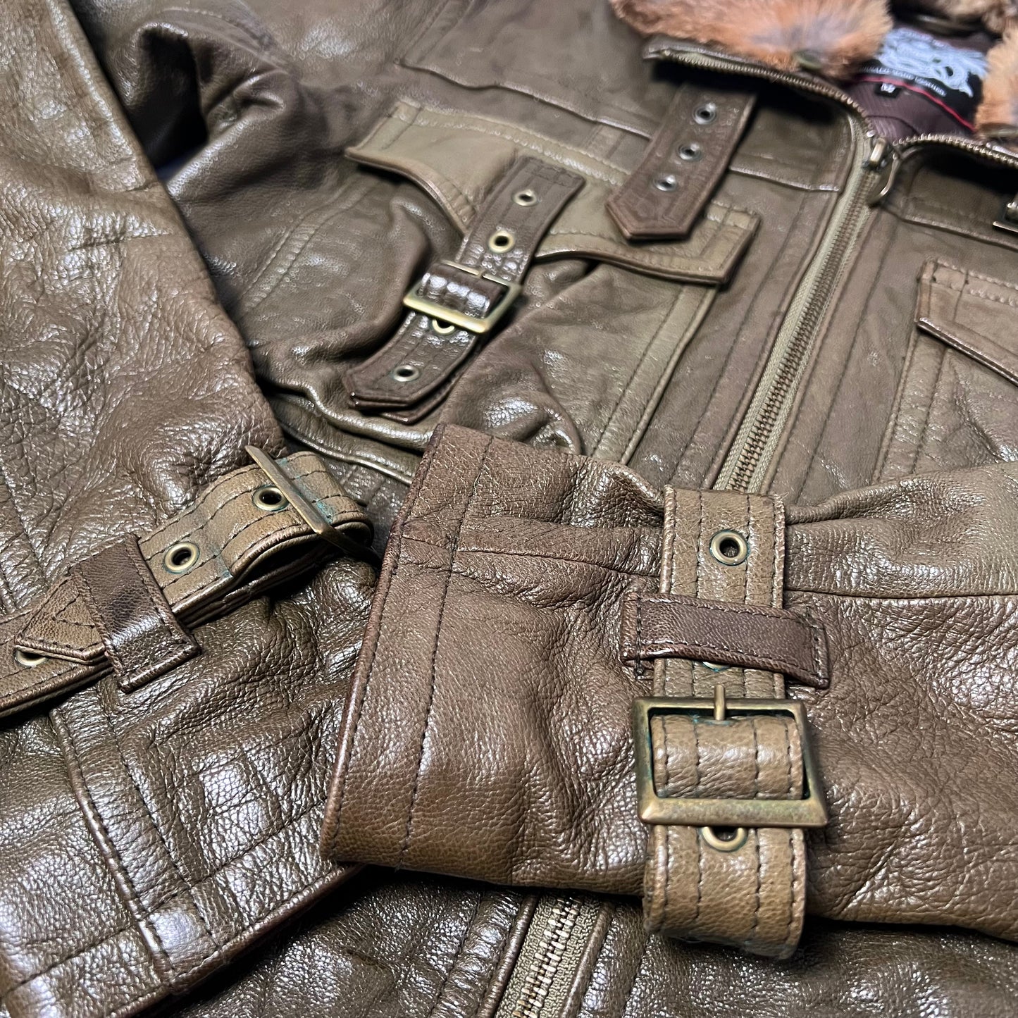 Tornado Mart Leather Bondage Jacket