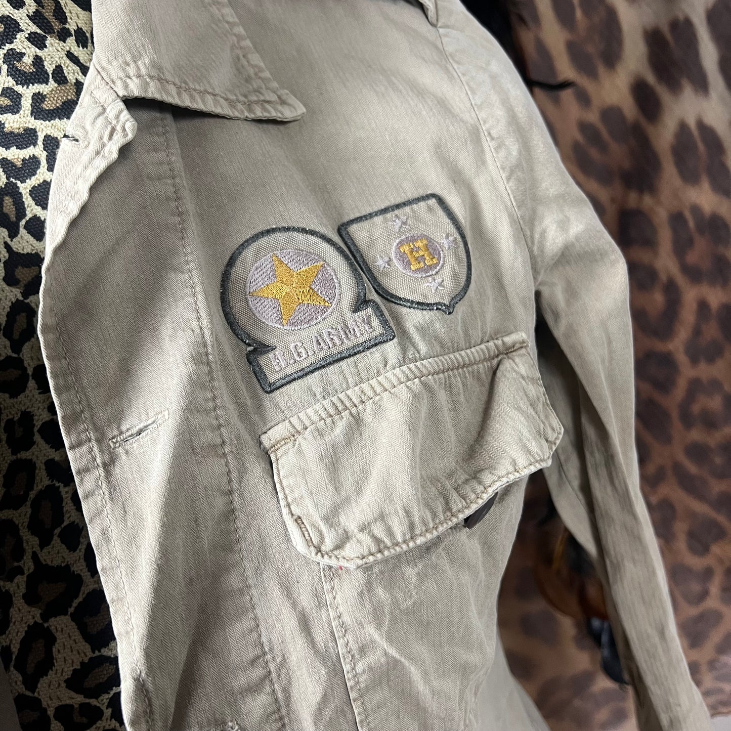 Hysteric Glamour Military Patches Shirt