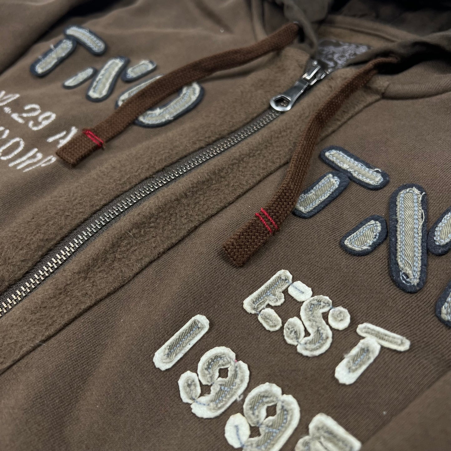 Japanese Brand 291295=homme Military Zip Up Hoodie
