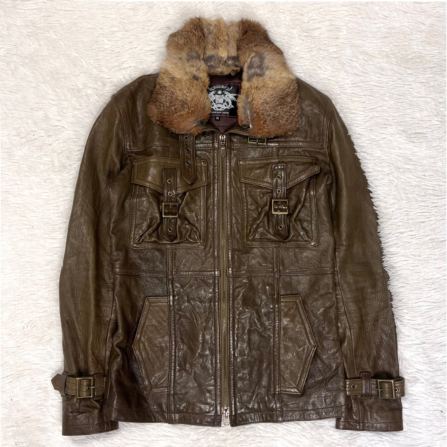 Tornado Mart Leather Bondage Jacket