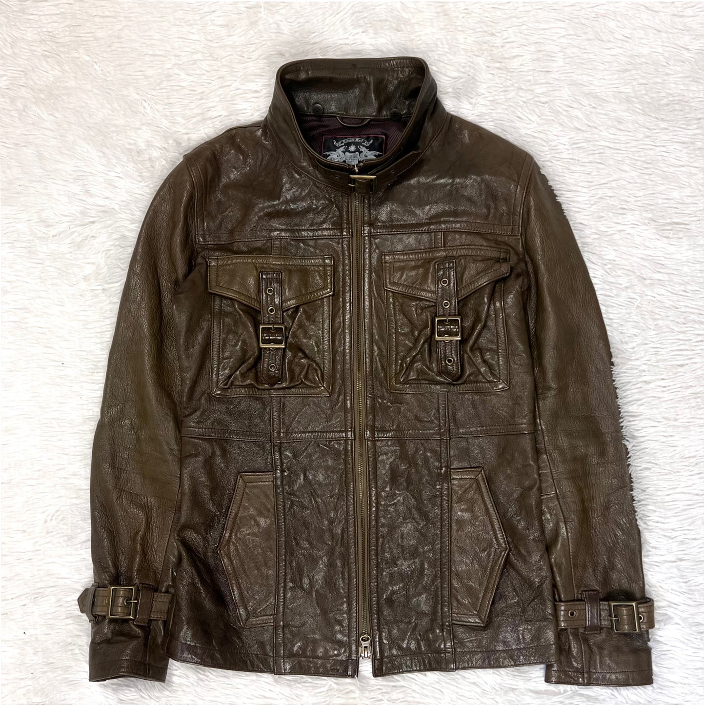 Tornado Mart Leather Bondage Jacket