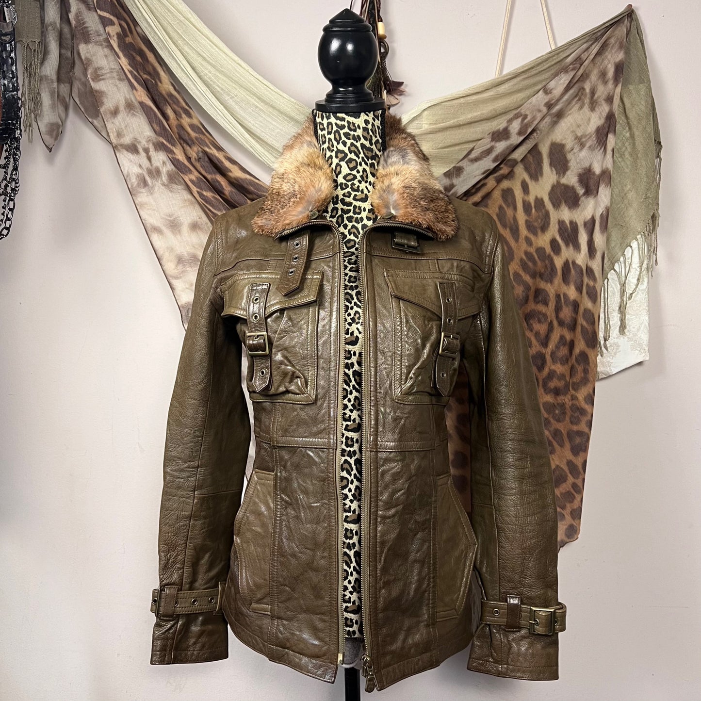 Tornado Mart Leather Bondage Jacket