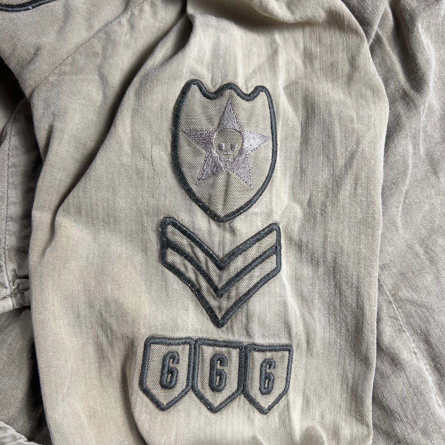 Hysteric Glamour Military Patches Shirt
