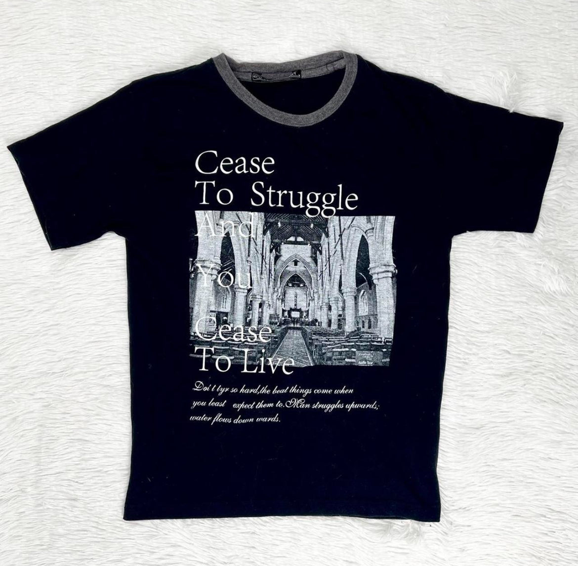 Japanese Brand Gothic Poem Shirt